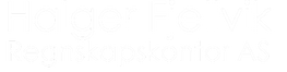 Logo, Halger Fjellvik Regnskapskontor AS